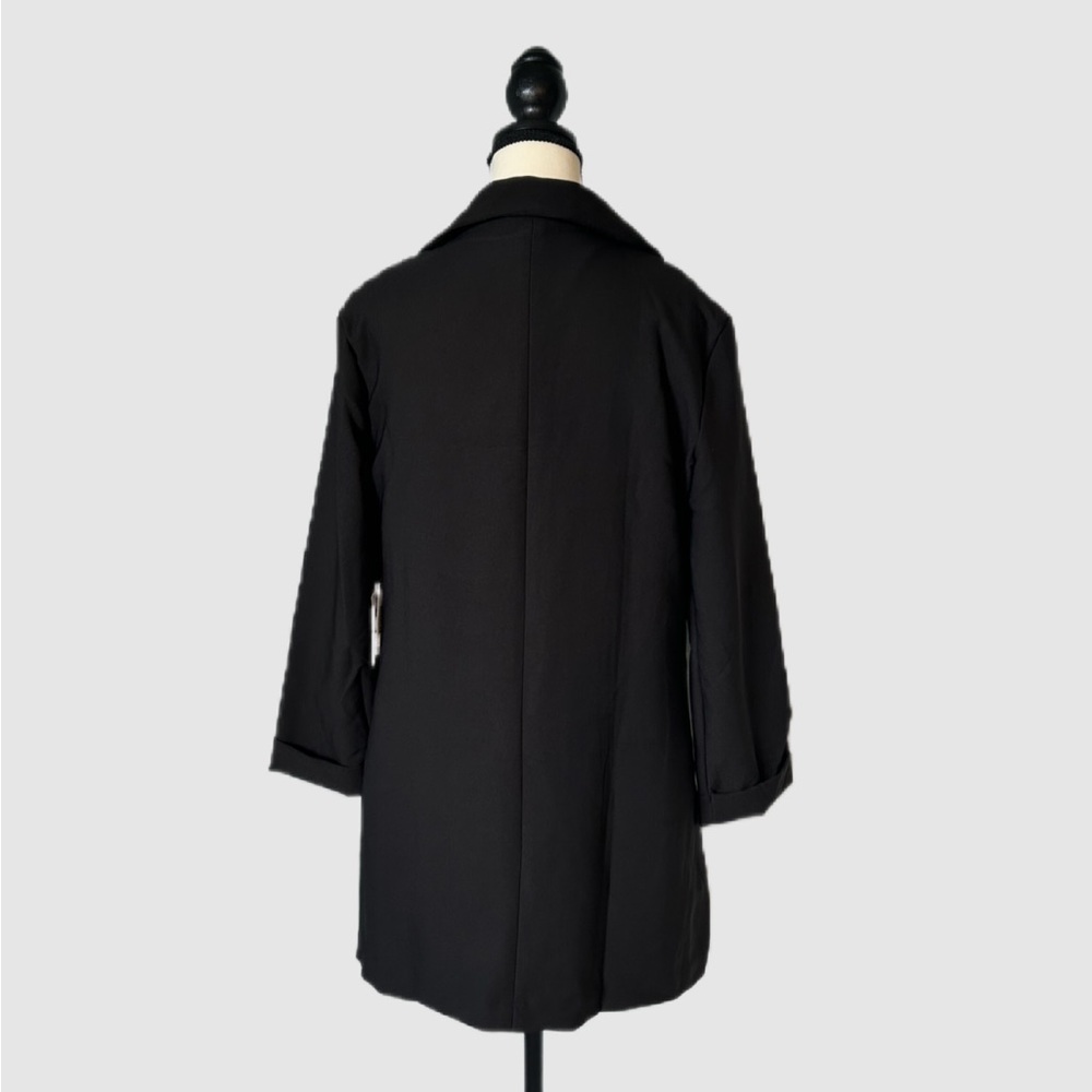 🔥🆕🔥 (Size L) HAVE Los Angeles 3/4 sleeve black blazer - Picture 2 of 5